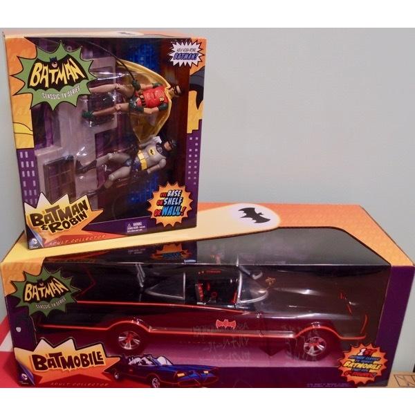 マテル 1/12『バットマン 1966年TVシリーズ』バットモービル 45cm プラ