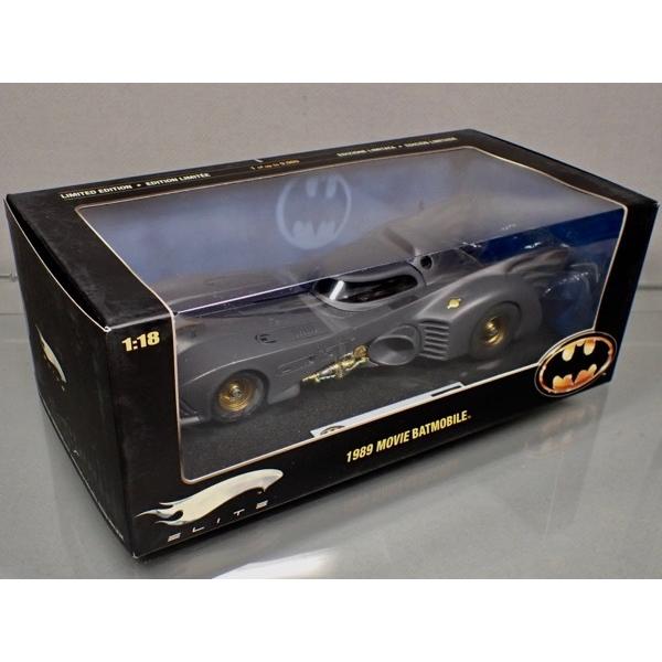 MATTEL HOTWHEELS 1/18 (1989年映画 マットブラック/ゴールド