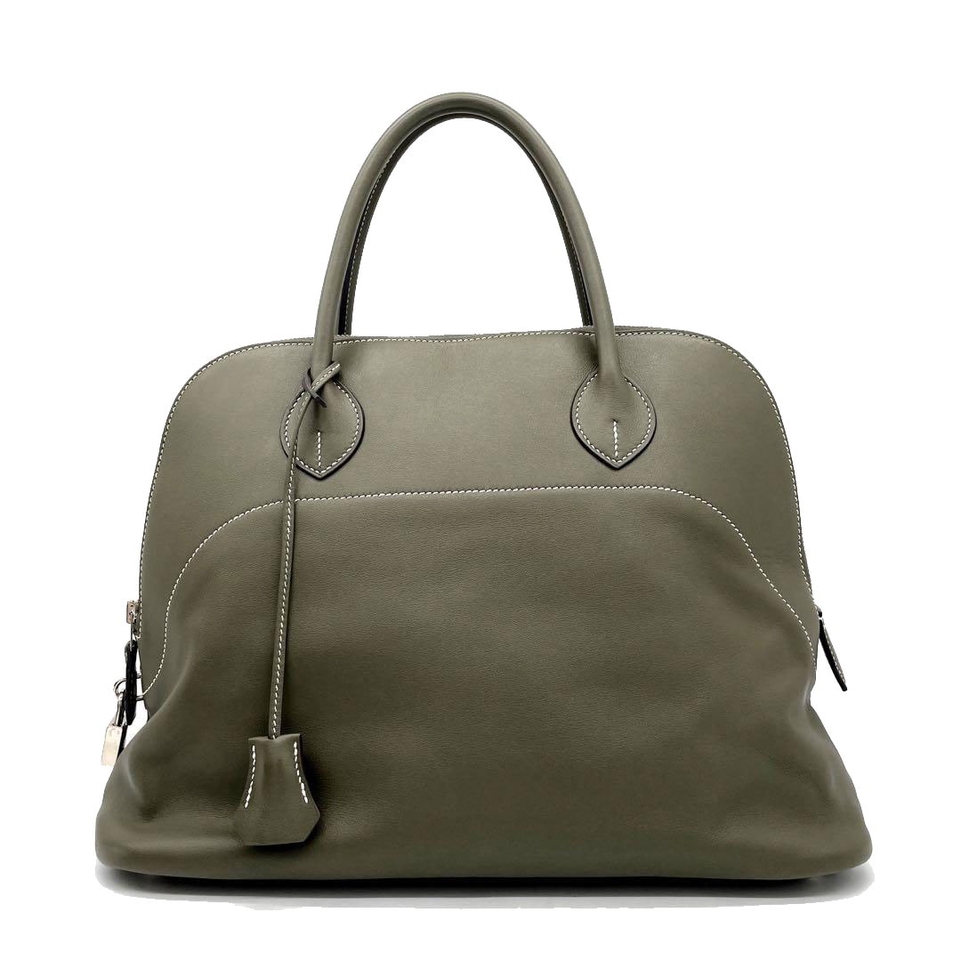 HERMES エルメス ボリードリラックス35 ハンドバッグ ヴォーシッキム