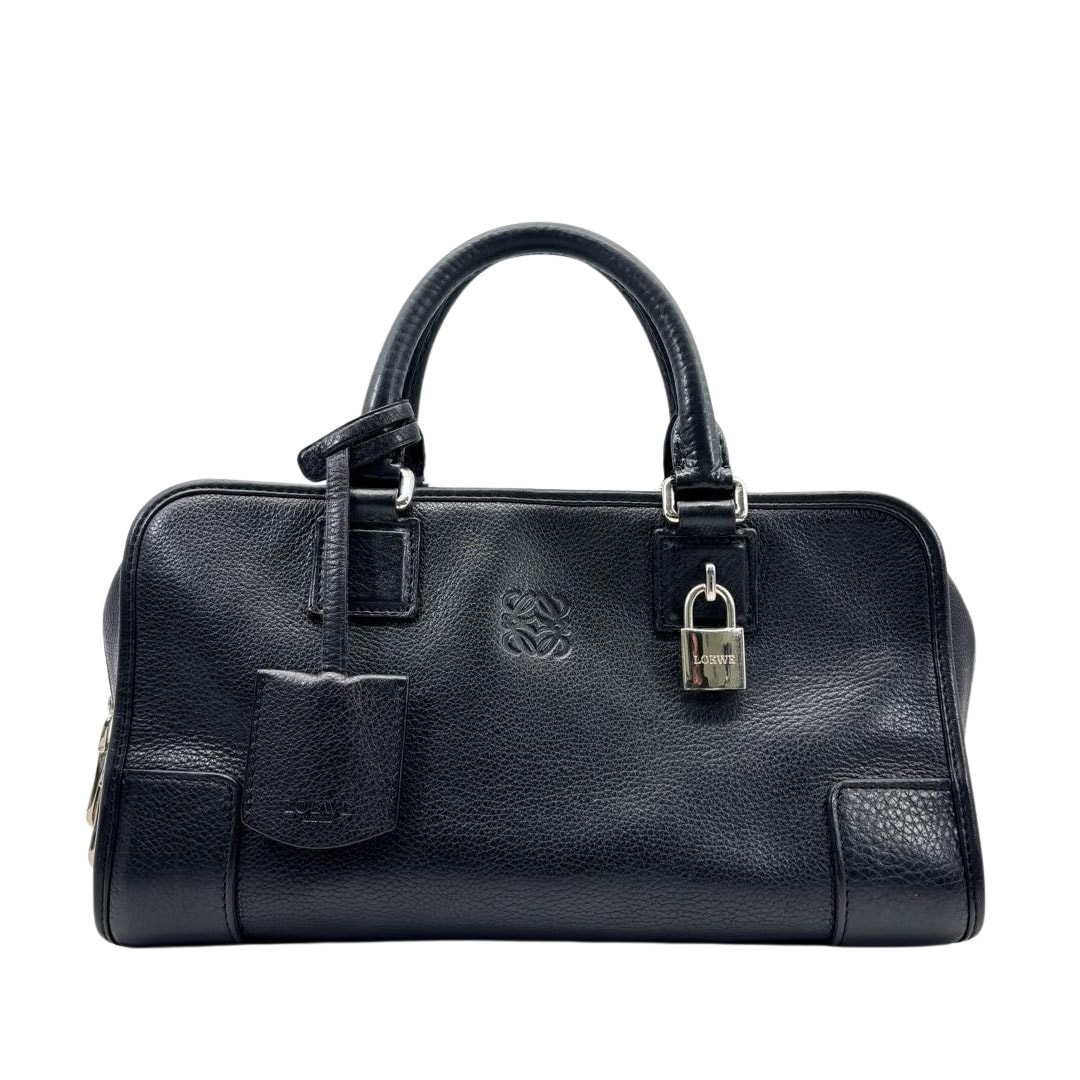 LOEWE ロエベ アナグラムブローチ メタル ローズゴールド