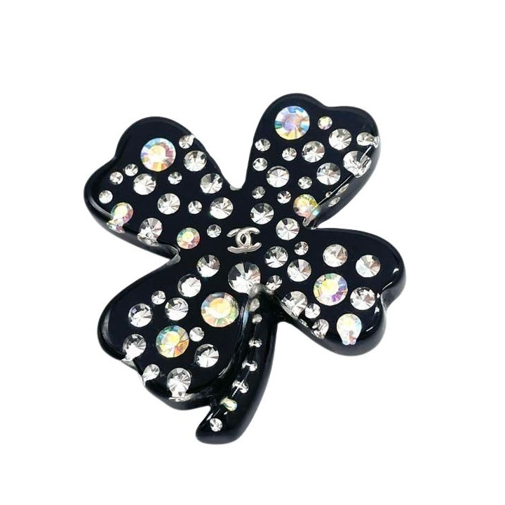 CHANEL シャネル ブローチ 四つ葉 クローバー ココマーク ライン