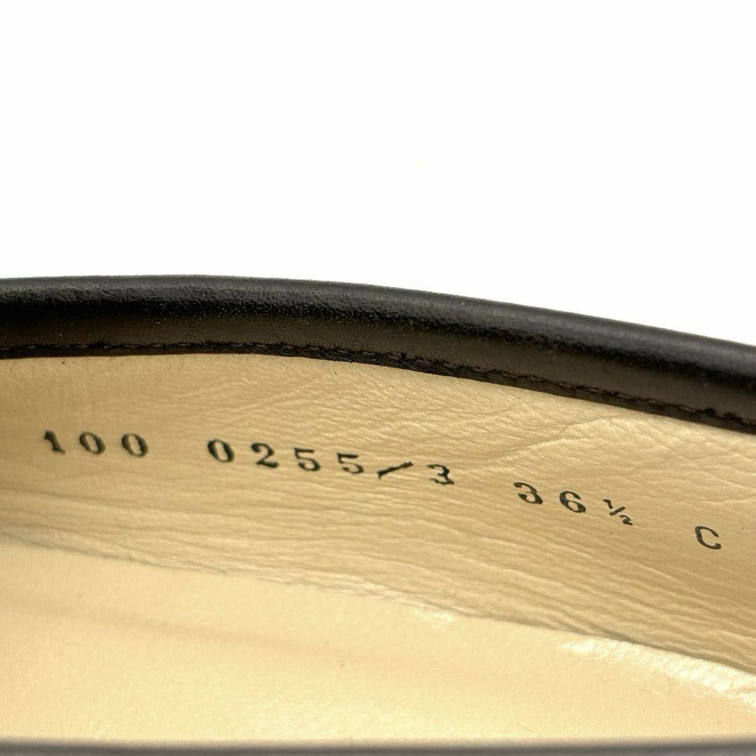 GUCCI グッチ ローファー ホースビット レザー ダークブラウン