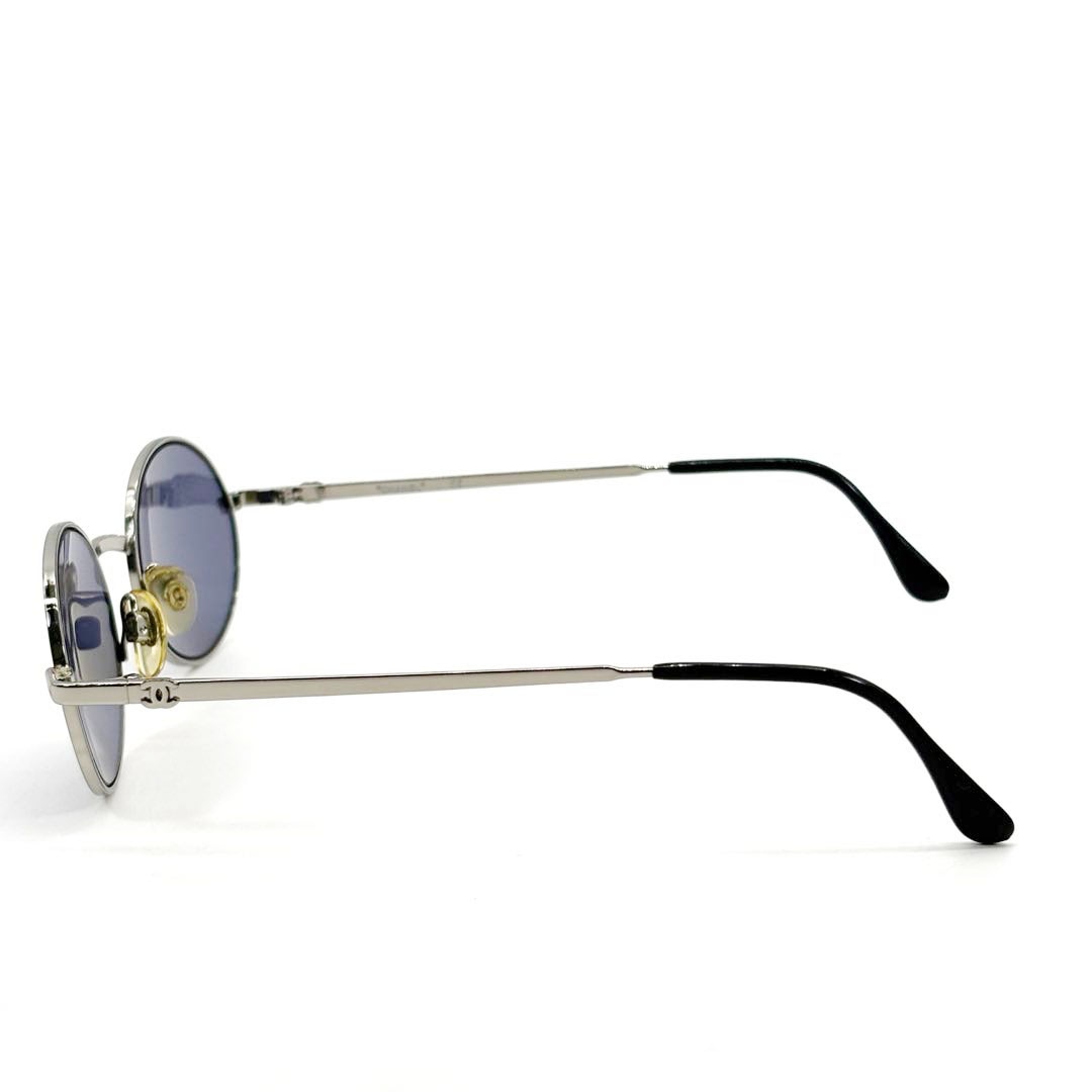 CHANEL シャネル サングラス オーバル ココマーク メタルフレーム