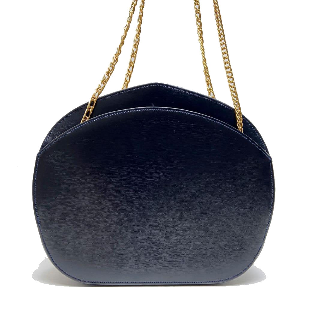 Cartier カルティエ サファイアライン ショルダーバッグ カーフ