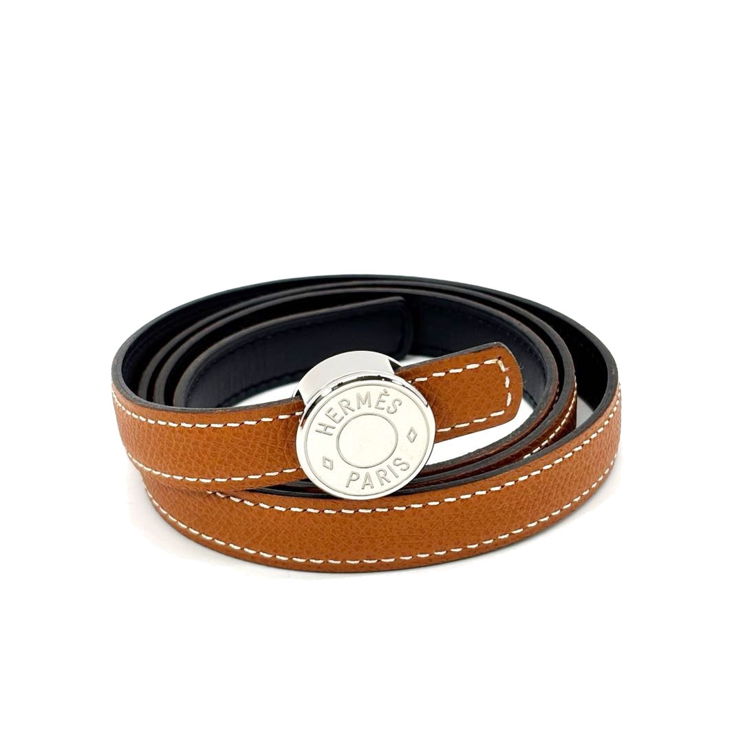HERMES エルメス セリエ リバーシブルベルト 85 エプソン/スイフト