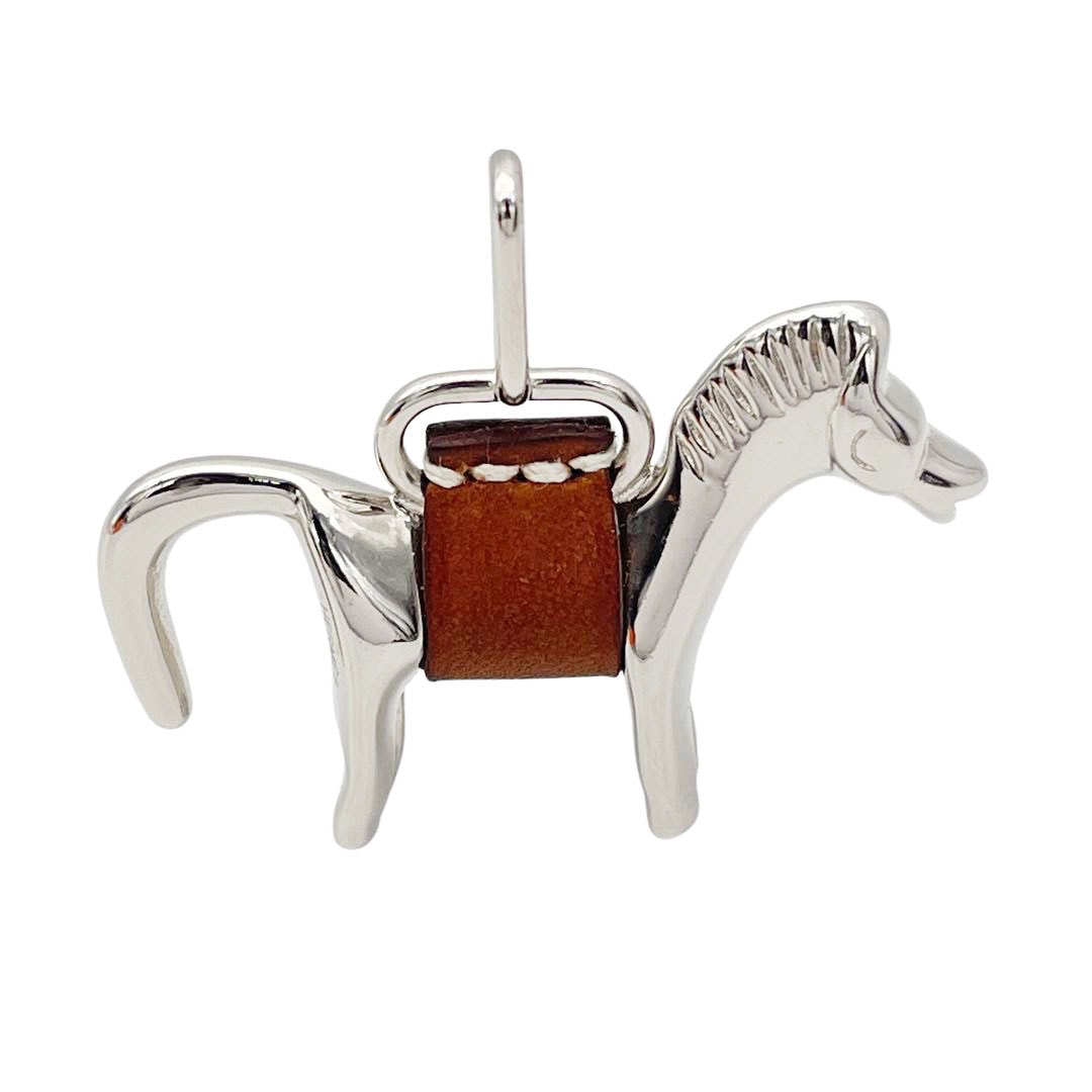 HERMES エルメス キュリオジテ チャーム ペンダントトップ 馬 フォーヴ