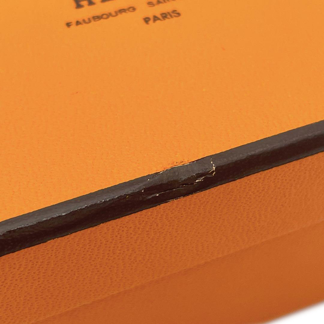 HERMES エルメス ボックス型オルゴール 手巻き式 2004年クリスマス