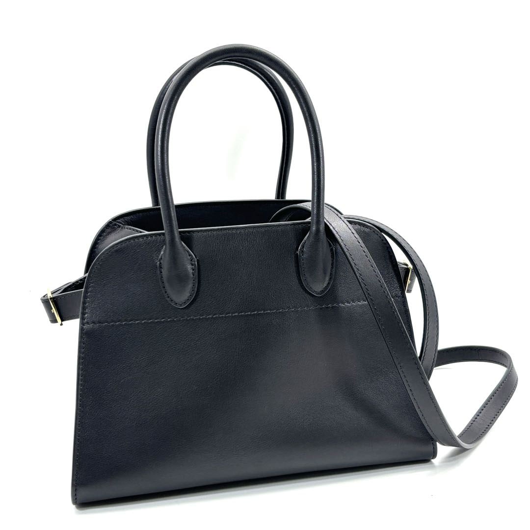 THE ROW ザ・ロウ ハンドバッグ ソフトマルゴー10 サドルレザー