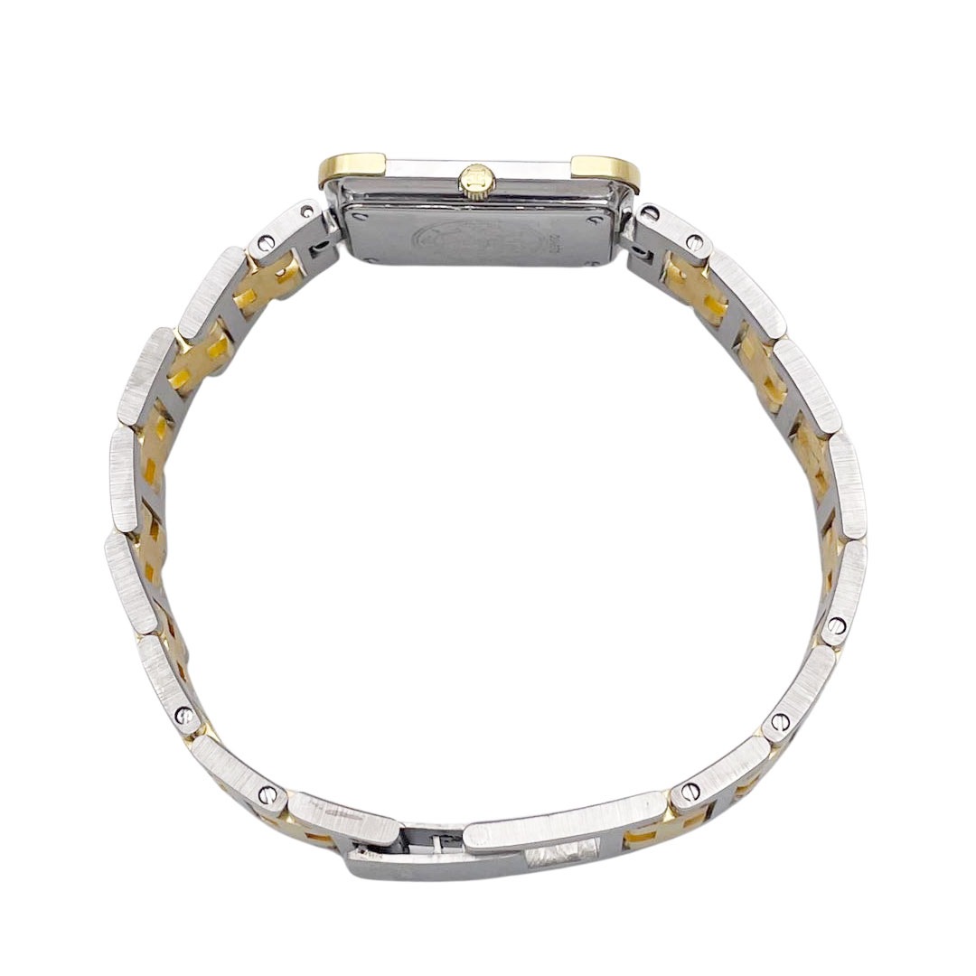 HERMES エルメス レディース腕時計 クロアジュール QZ SS コンビ