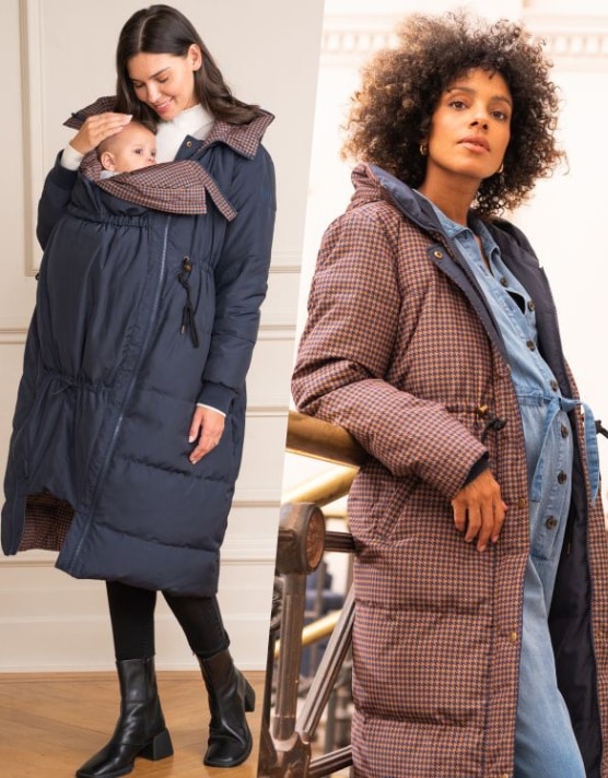マタニティコート ママコート,抱っこ紐対応ママコート・アウター