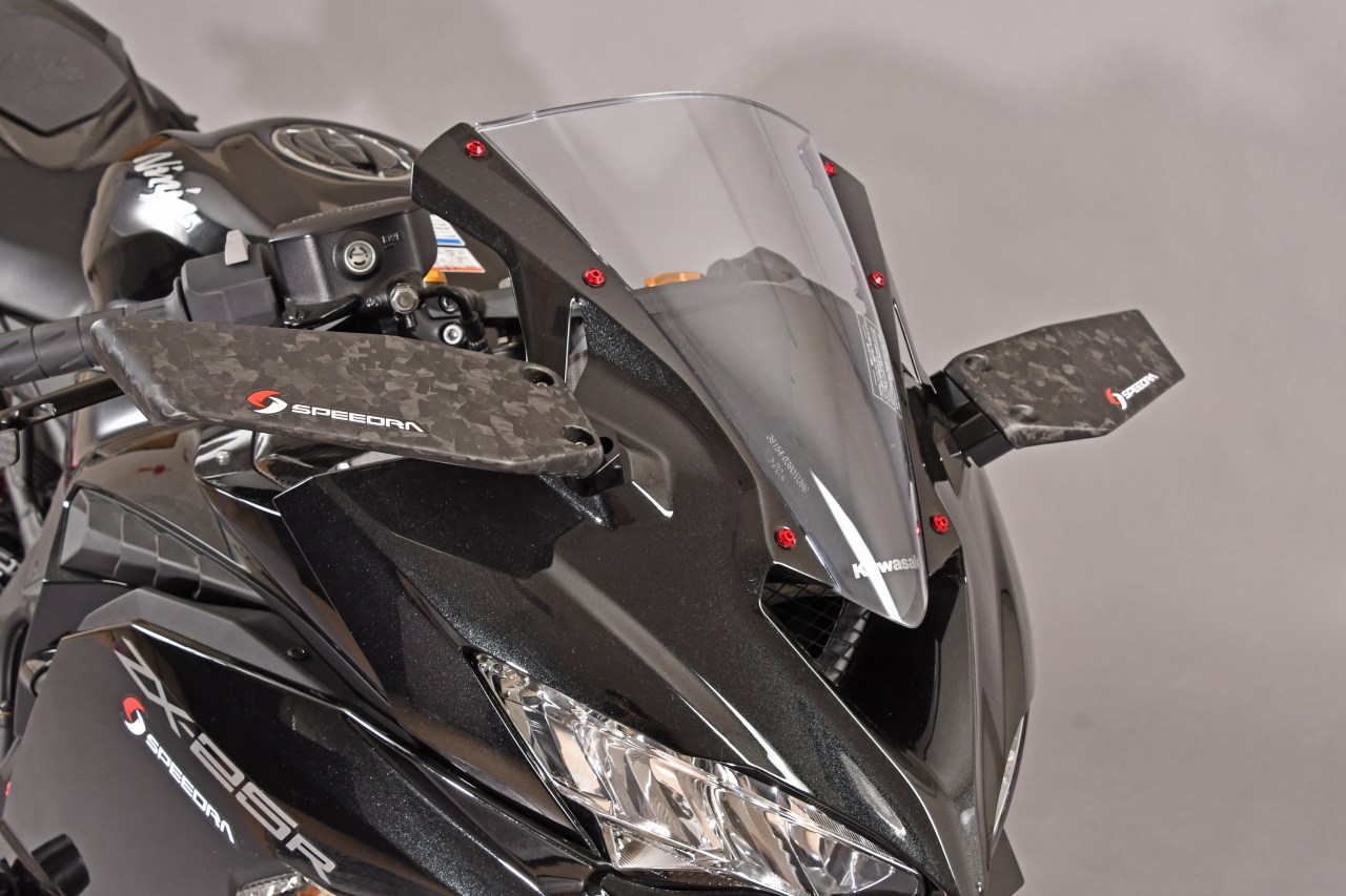 SPEEDRA ウィングレット 左右セット ドライカーボン | KAWASAKI,126cc