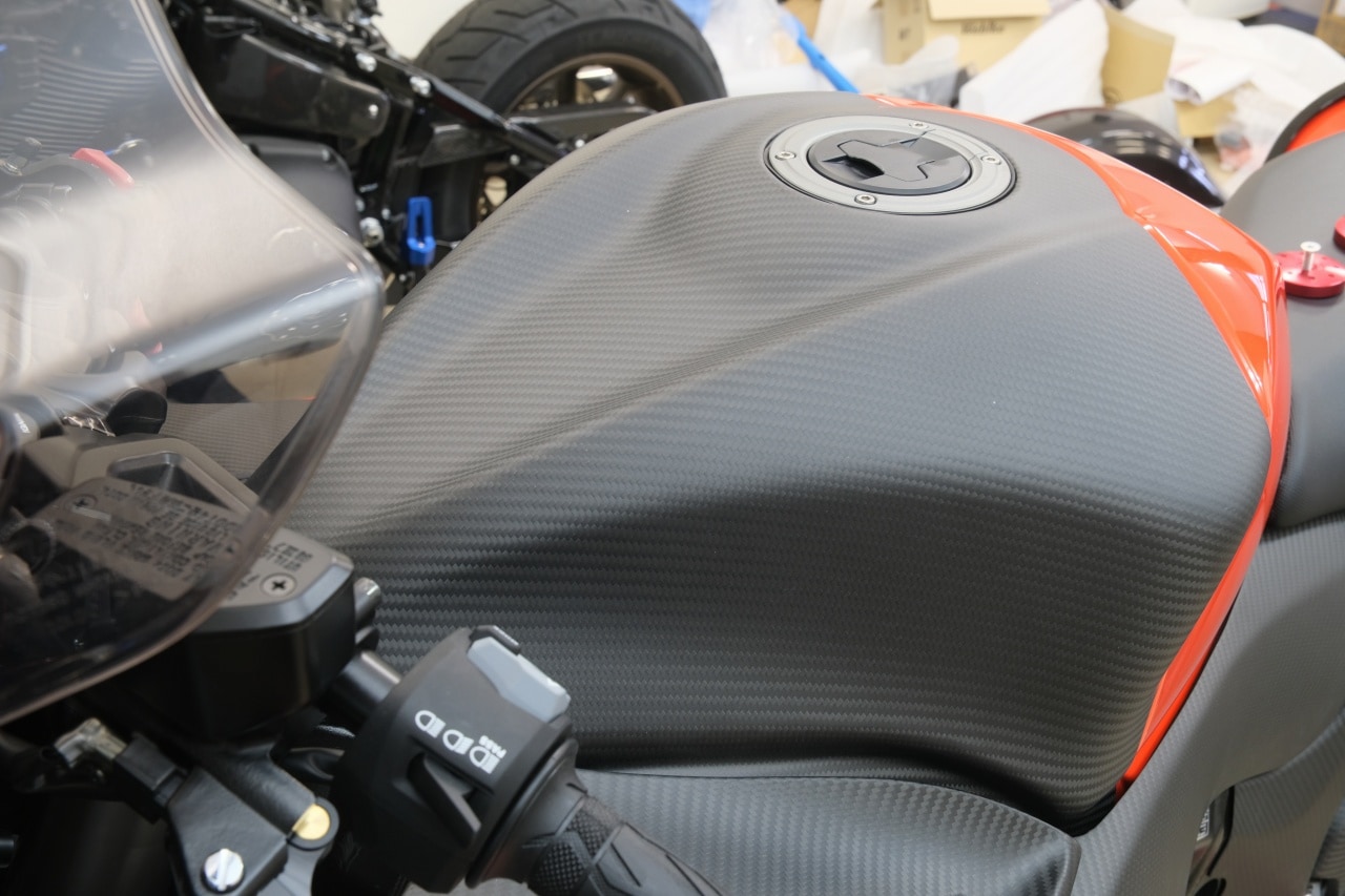 SPEEDRA タンクトップカバー ドライカーボン | SUZUKI,1001cc