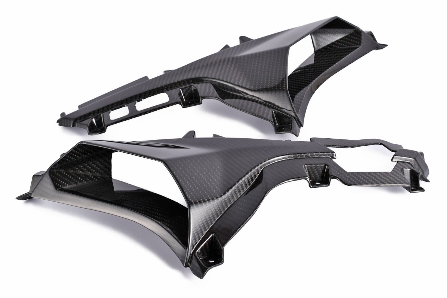 SPEEDRA サイドカウルダクト 左右セット ドライカーボン | KAWASAKI