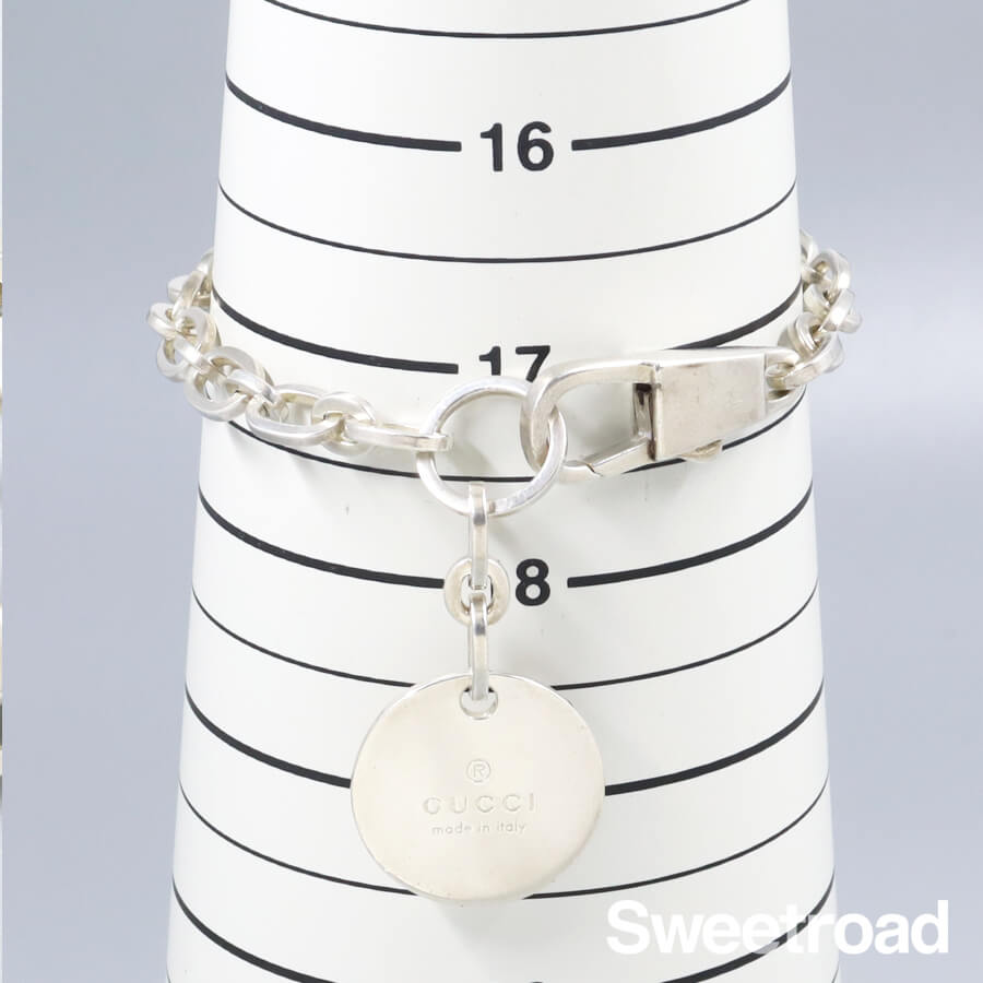 グッチ ラウンドタグ・チェーンブレスレット w-29630 | スイートロード