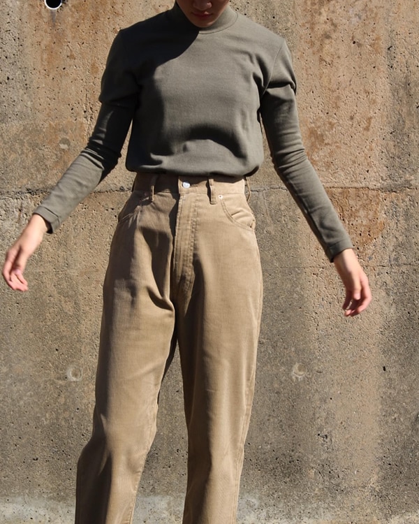 ANATOMICA(アナトミカ） 618 MARILYN(マリリン） Corduroy/ Beige