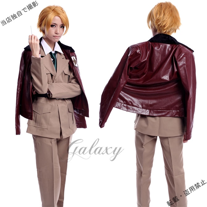 ヘタリア APH アメリカ 軍服 コスプレ 衣装 wh003s【あす楽対応