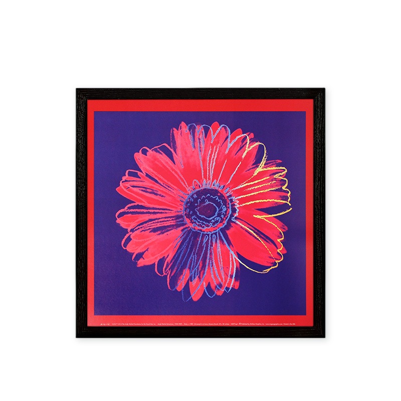 アンディ・ウォーホル | ポスター Daisy 額装付き| 森美術館オンライン