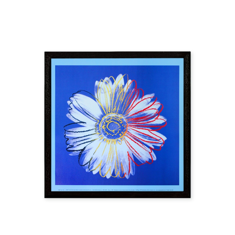 アンディ・ウォーホル | ポスター Daisy 額装付き| 森美術館オンライン