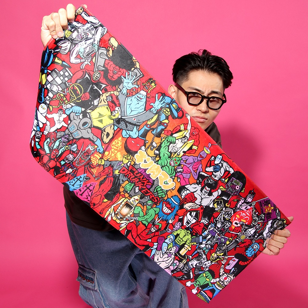 鷹の爪限定】［PDSxキン肉マン］超人総柄タオル'2024 | 全商品 | 鷹の