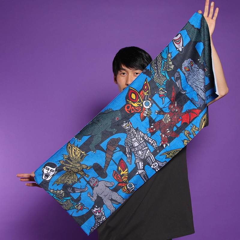 PDSxGODZILLA］ゴジラ総柄ハイブリットタオル | ALL ITEMS,COLLECTION
