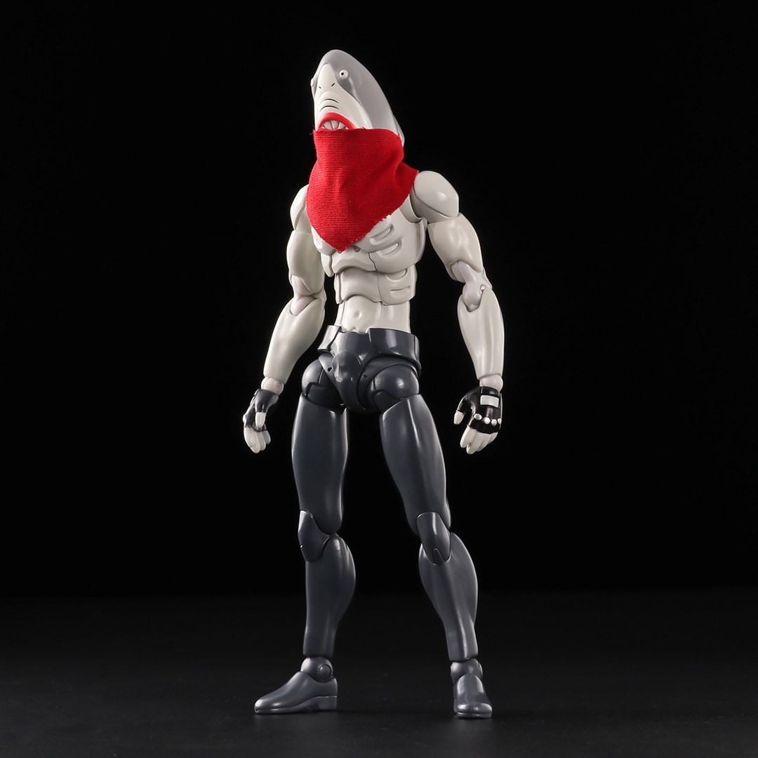 輸入品】［PDSx1000toys］PUNKDRUNKERS.HEROESフィギュア / 鮫人 | 全