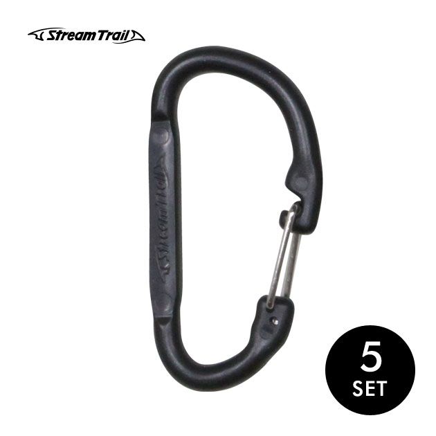 防水バッグ | CARABINER BLACK(カラビナブラック) | Stream Trail 公式