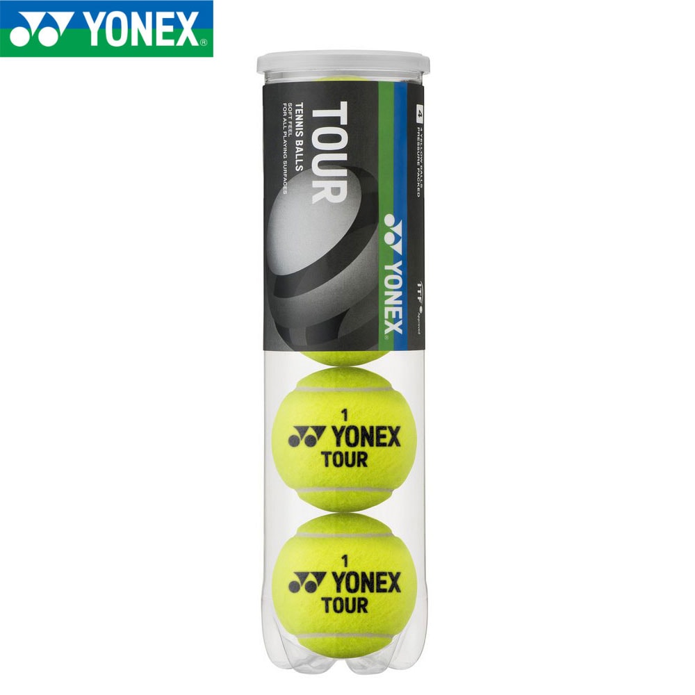 YONEX TB-TUR4P ツアー(4個入) テニスボール ヨネックス 2024SS