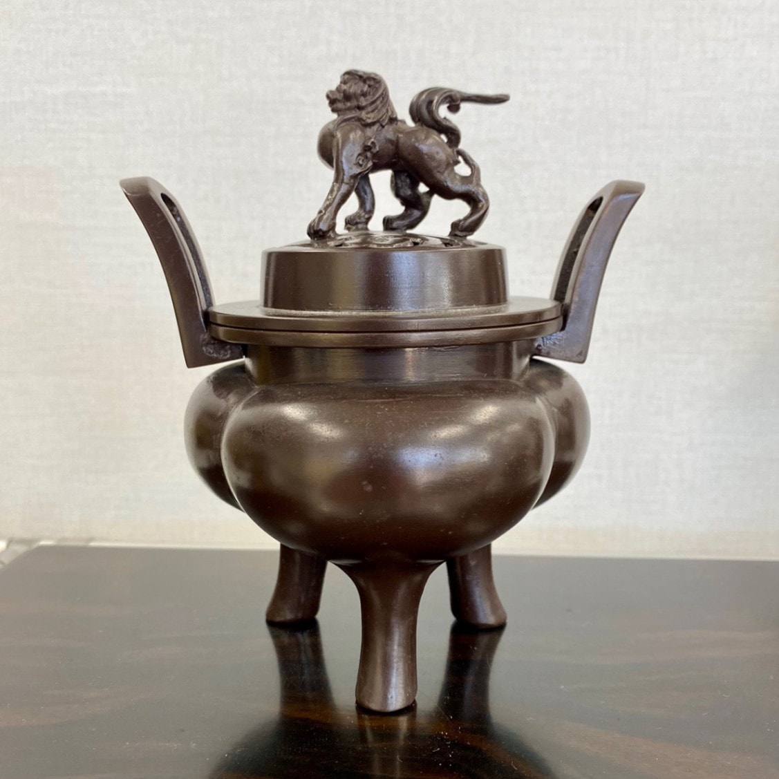 銅製 蘇工 宮灯 燭台 薫香炉 香道具 装飾品 工芸品 美術品 置物 銅製