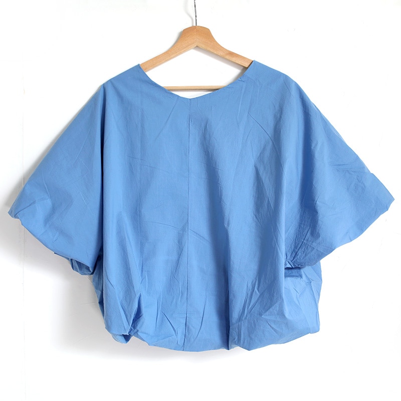 miiThaaii｜コットン アディラ トップス ブルー | 趣佳[syuca.jp