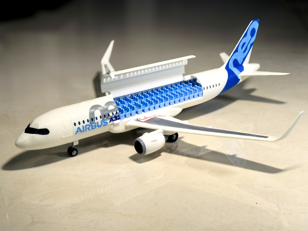 Airbus A320neo Model—Explorer Edition - Free 3D Print Model