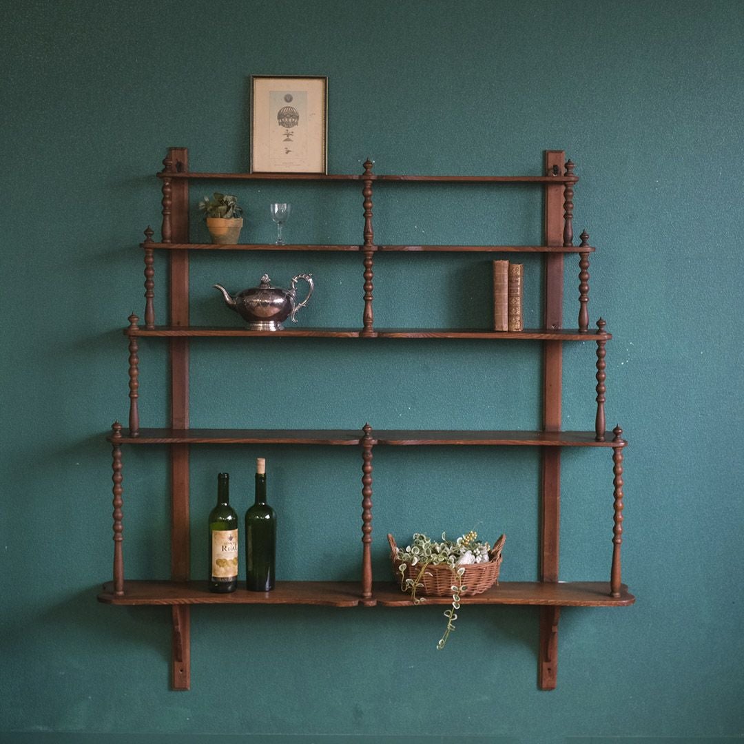 アンティークシェルフ 飾り棚 珍しい大型サイズ フランスMALTO東京高円寺