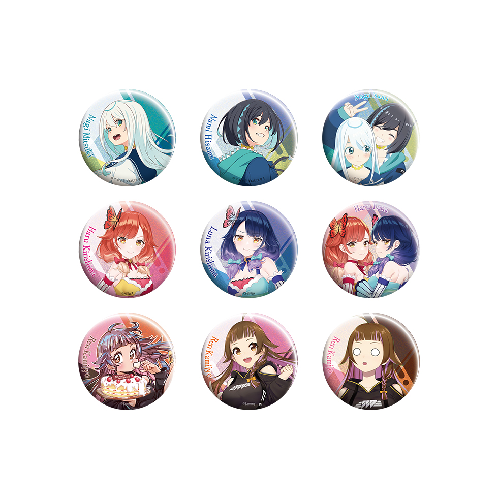 パチキャラまつり in 花やしき Vtuberホロ缶バッジ【ランダム商品