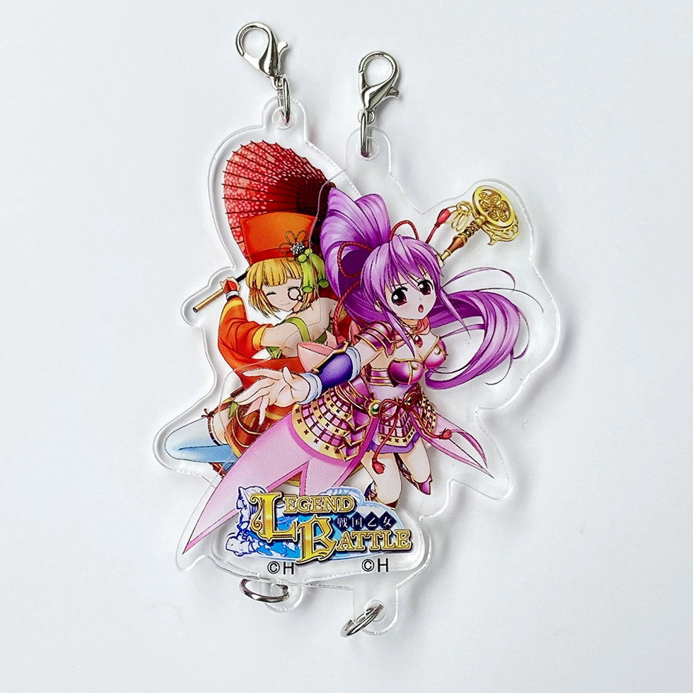 P戦国乙女 LEGENDBATTLE 図柄アクリルチャーム【イエヤス】 | キュイン