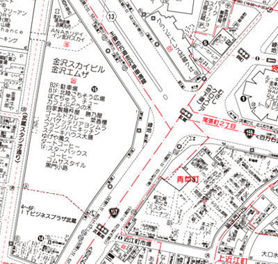 住宅明細図 金沢市 昭和59年版 住宅明細図 金沢市 昭和59年版
