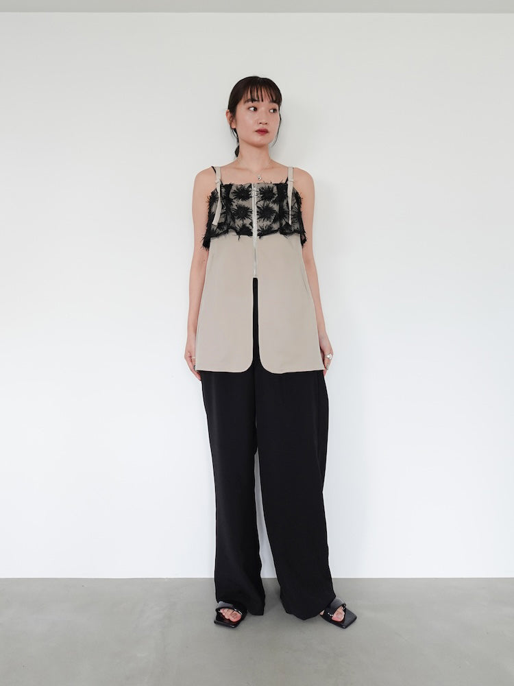 Fluffy Layered Zip Top｜レイヤードジップトップ – MARTE