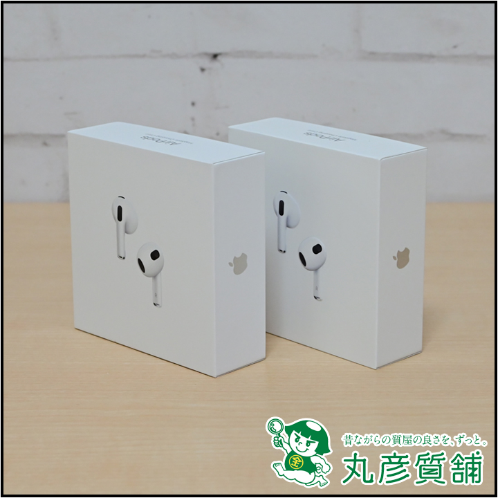 イヤホン Apple AirPods MME73J/A 3rd generation - 丸彦質舗〜尼崎