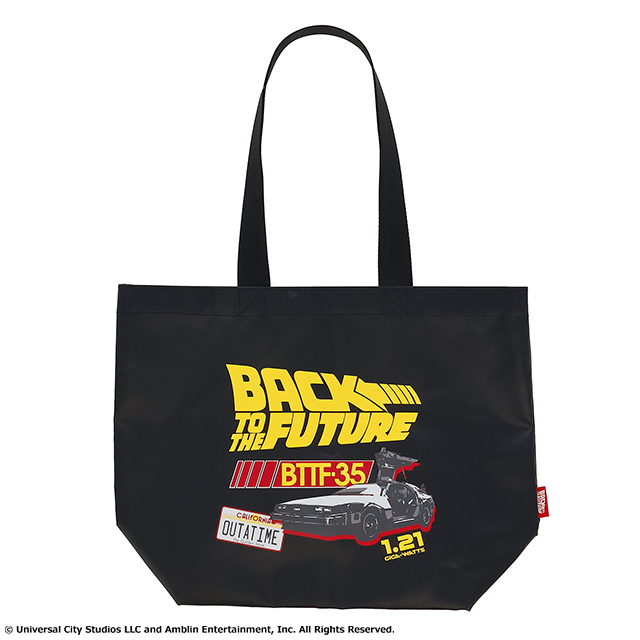 バック・トゥ・ザ・フューチャー タイムブラック トートバッグ