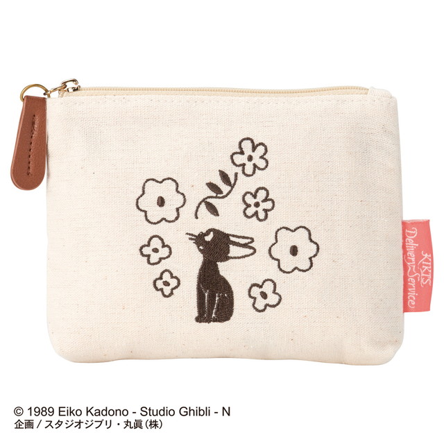 ジブリ 魔女の宅急便 ジジ ボタニカルジジ ティッシュケース付きポーチ