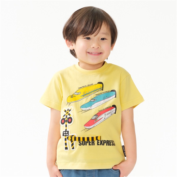 JR新幹線電車仕掛け半袖Tシャツ 半袖Tシャツ｜子供服・ベビー服の通販