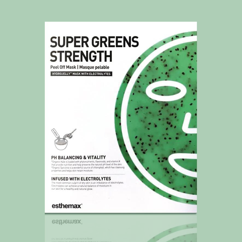 Esthemax Super Greens Strength Hydrojelly™ Mask - Rejuvenating