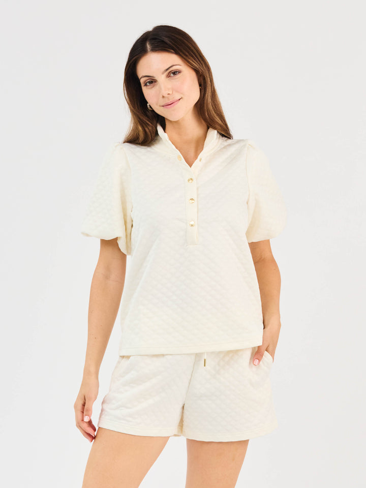 FINAL SALE - Madelyn Top | Ivory – Mary Square