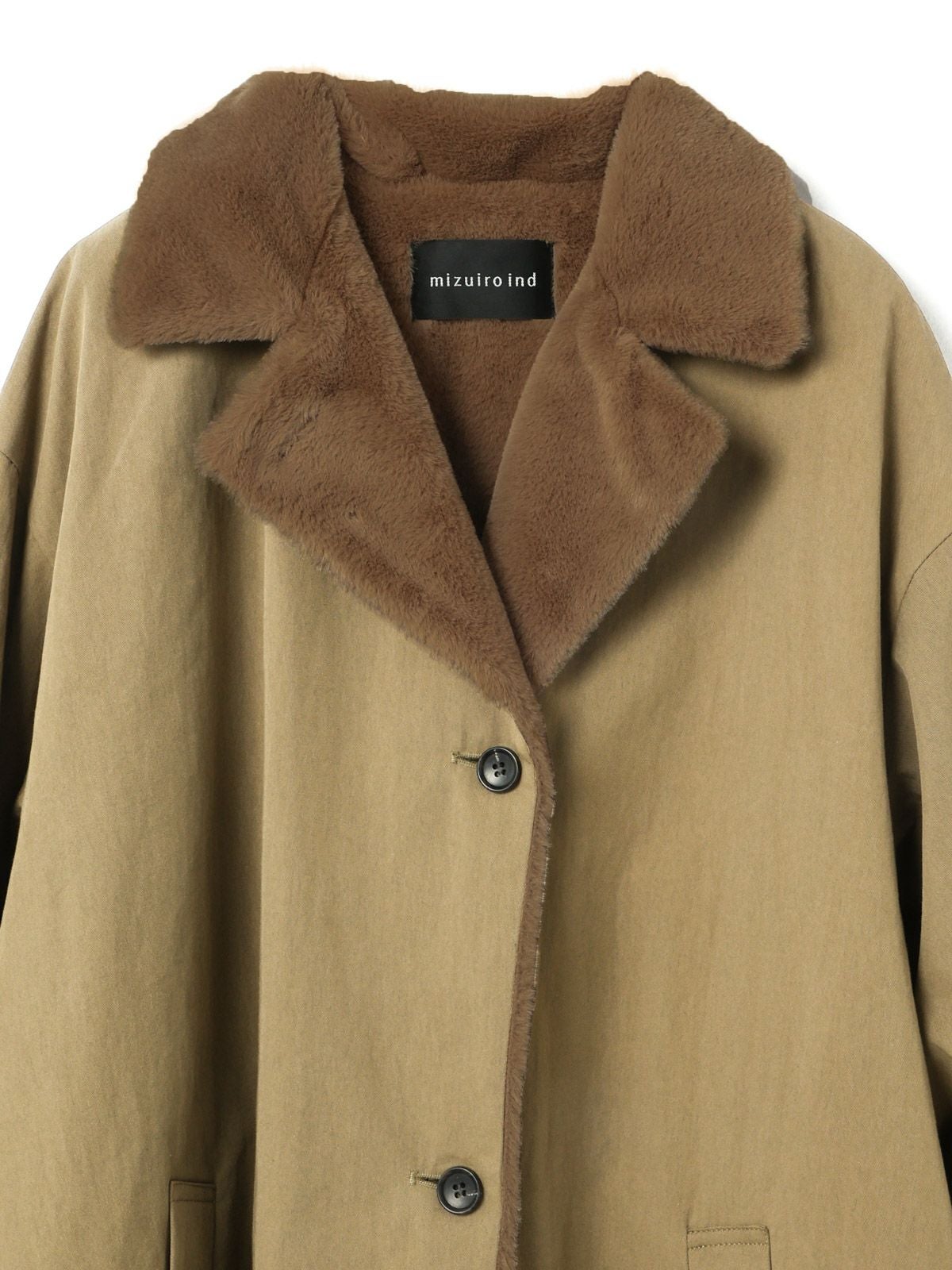 mizuiro ind バックボアコート｜ MARcourt ONLINE STORE - マーコート