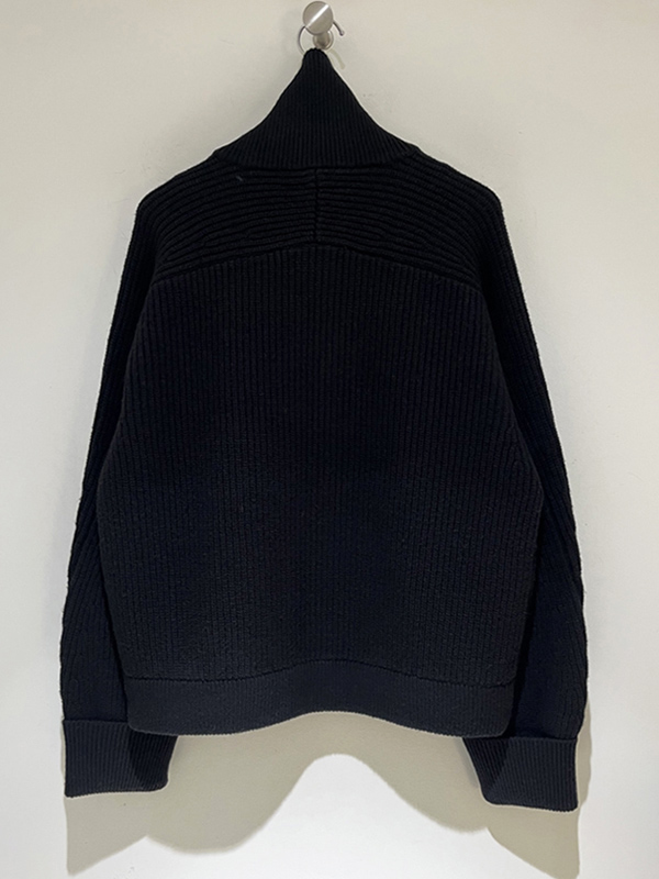 ANCELLM（アンセルム） Drivers Knit（ドライバーズニット） ブラック