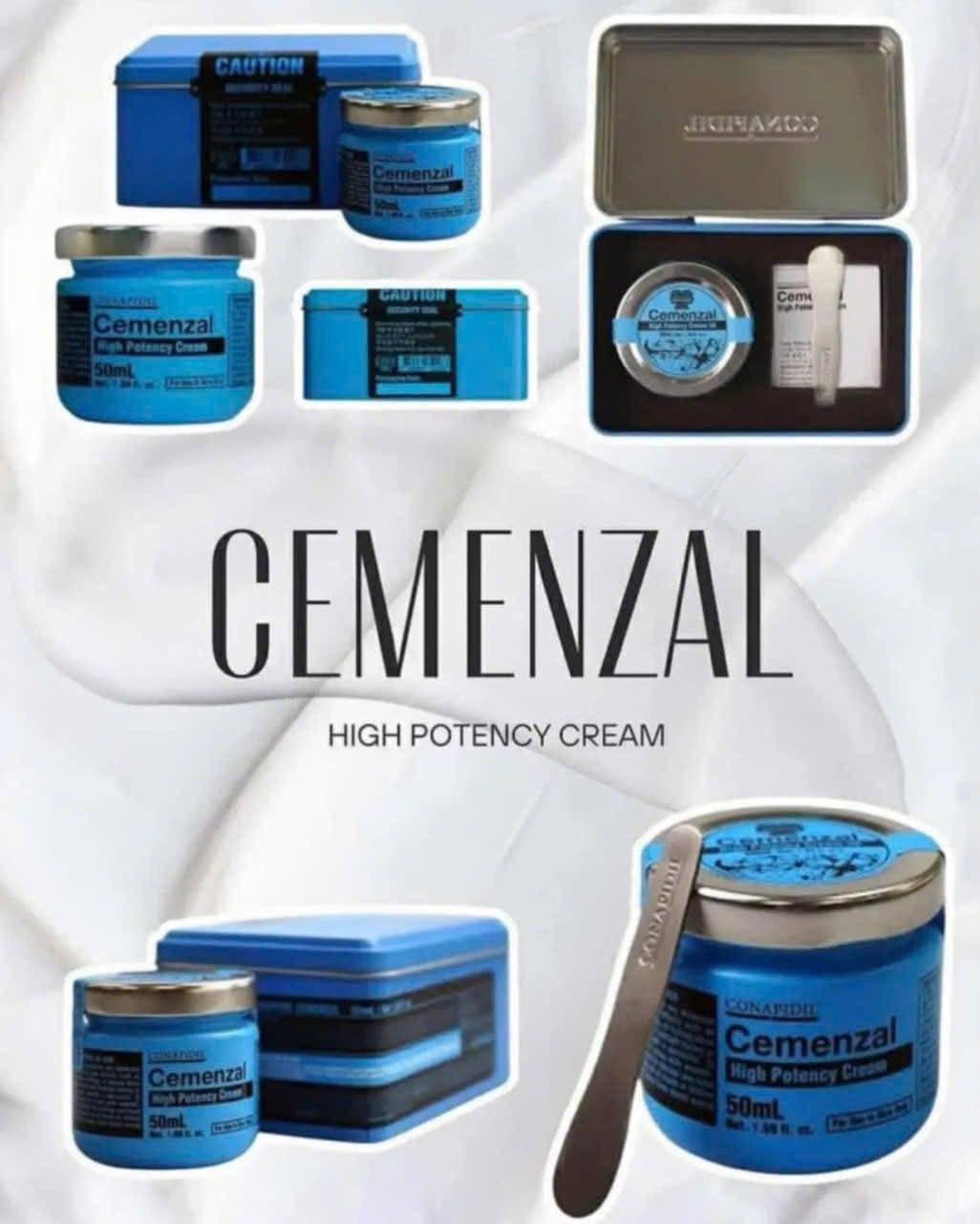 Pharmesthetics Cemenzal High Potency Cream-50mL Upgraded – Maria