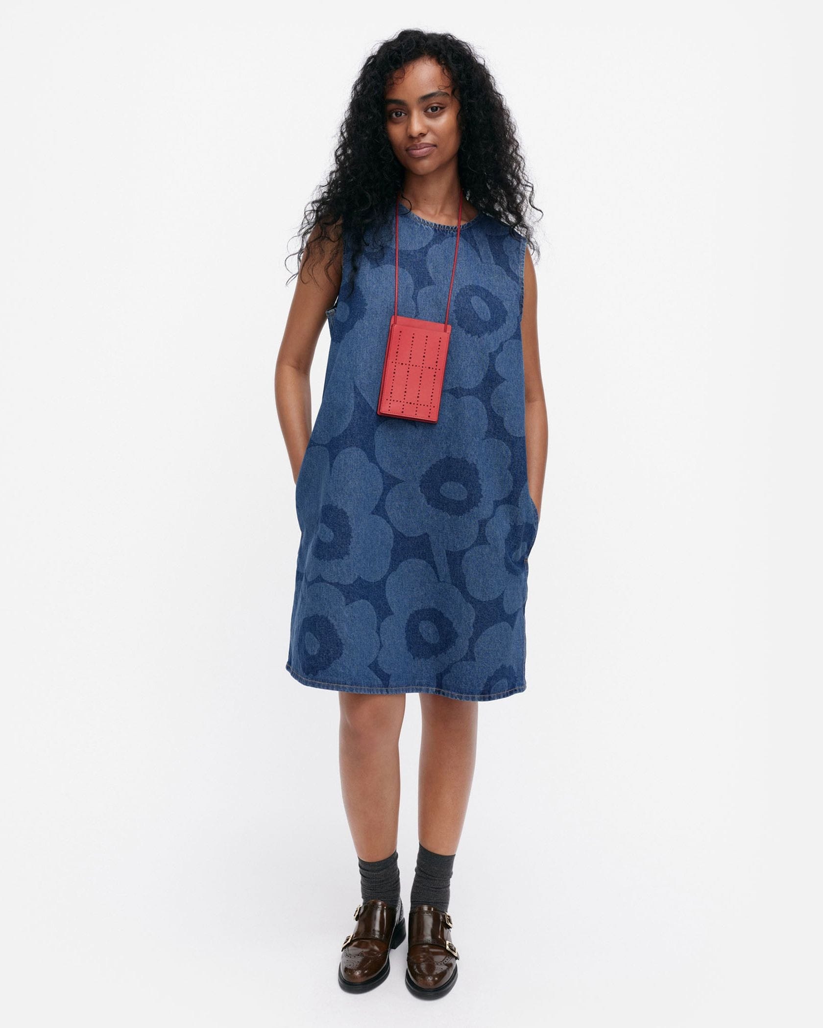 Maridenim Somasti Unikko ワンピース | Maija Isola | Marimekko