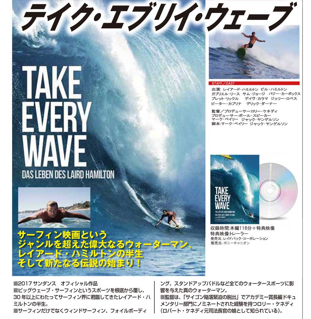 TAKE EVERY WAVE テイク・エブリイ・ウェーブ/サーフィンDVD