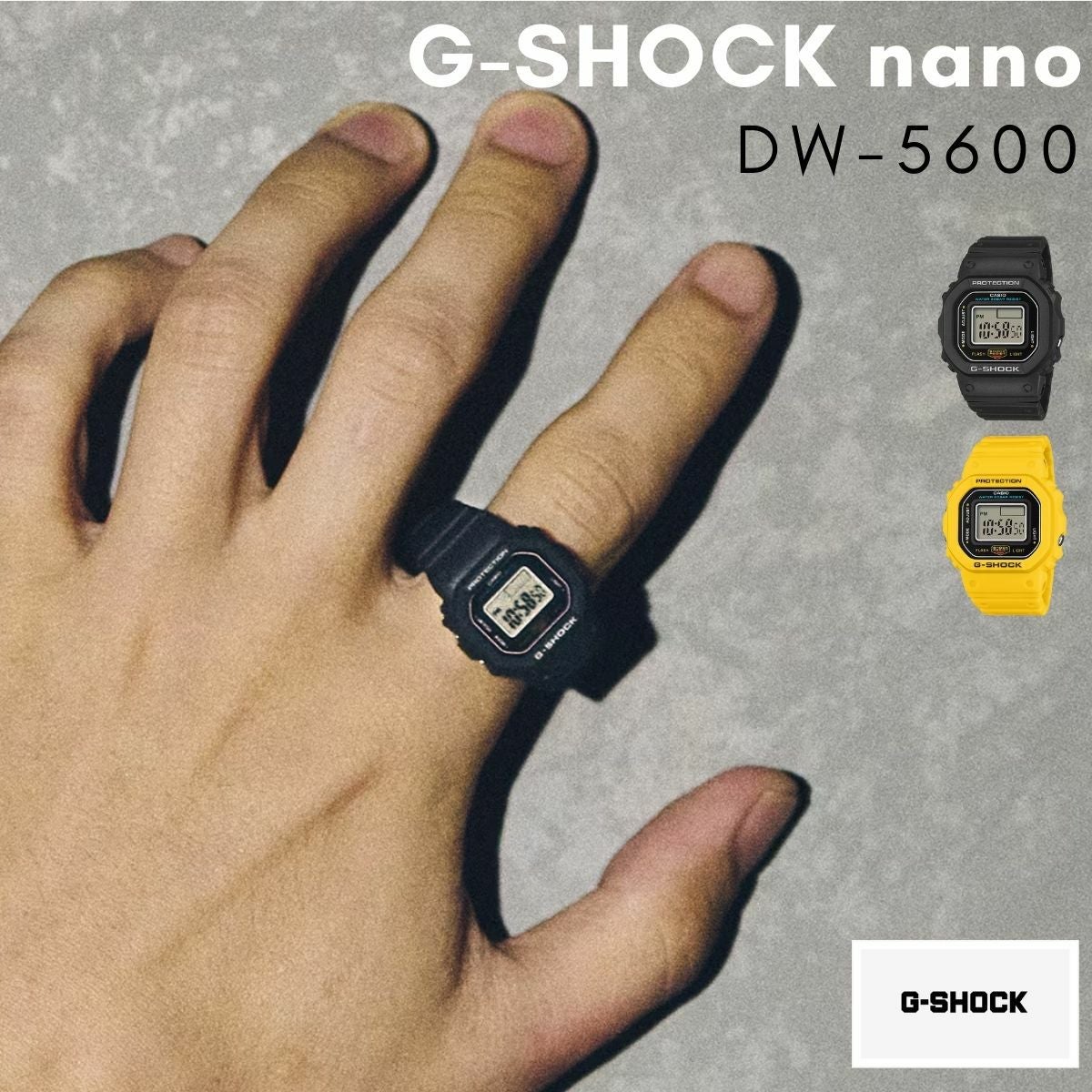 カシオ CASIO ジーショックリング 指輪時計 RING WATCH リングウォッチ