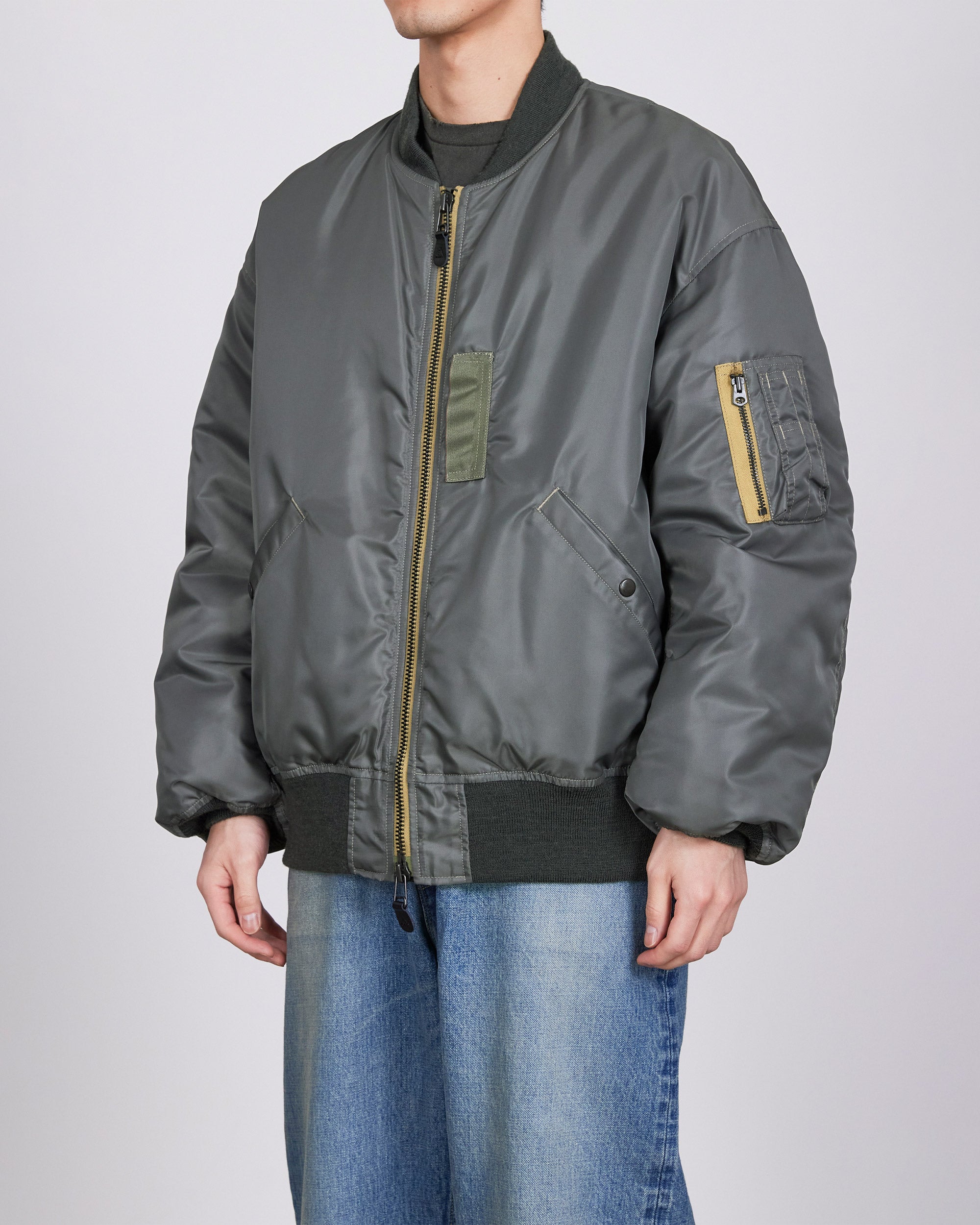 NYLON TWILL MA-1, Sage Green – MARKAWARE