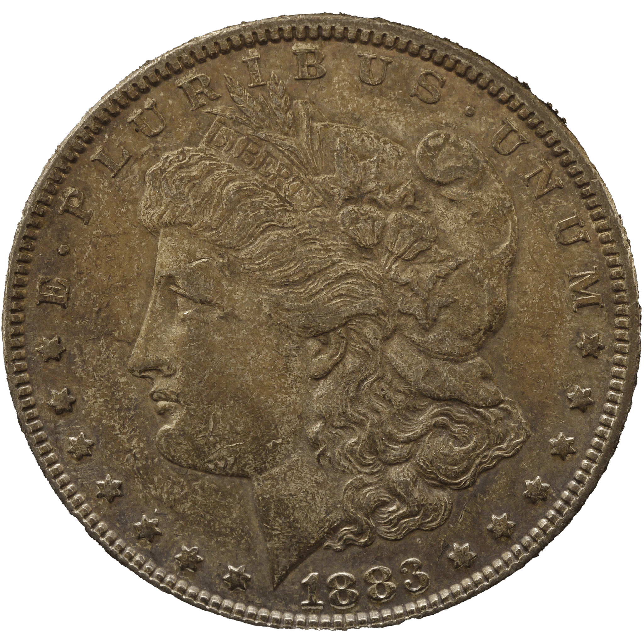 アメリカ 1ドル銀貨 1883年 モルガンダラー フィラデルフィア鋳｜NJ