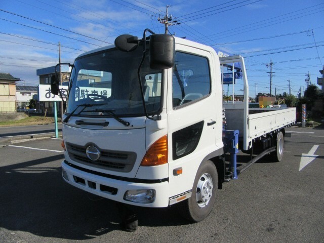 日野 レンジャー 中型 平ボディ（クレーン付） ADG-FC6JJWA (7844